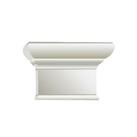 La Patrouille Des Castors Lot Pilastre Staff En Plâtre Avec Base Et Chapiteau - Hauteur 2 Mètres - Neuf Pour Décoration Staff Plâtre Renforcé Filasse