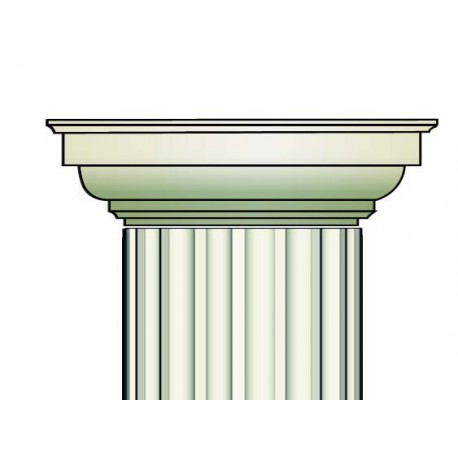 Demi chapiteau colonne - Ref:COL934