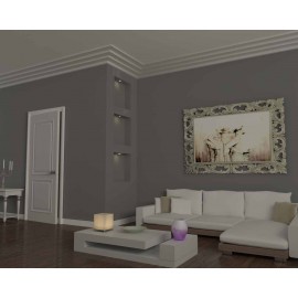 Corniche moderne Ref cm202 dim 9x28