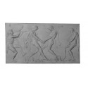 Bas relief fauve danseur