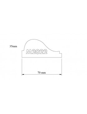 Moulure boudin  ref   M2022