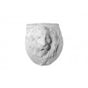 Bas relief tête de lions 42 x 38 cm ref: B537